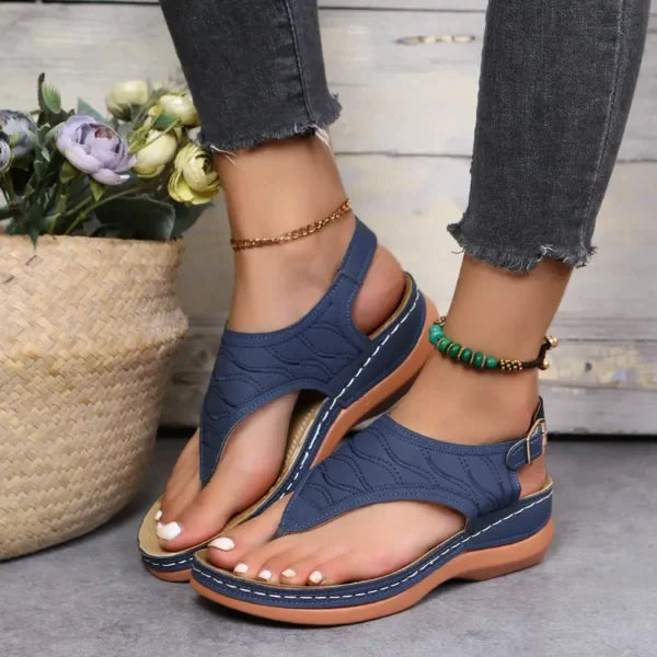 (50% KORTING) Martina™ - De beste modieuze leren sandalen voor de zomer [Laatste dagkorting] 