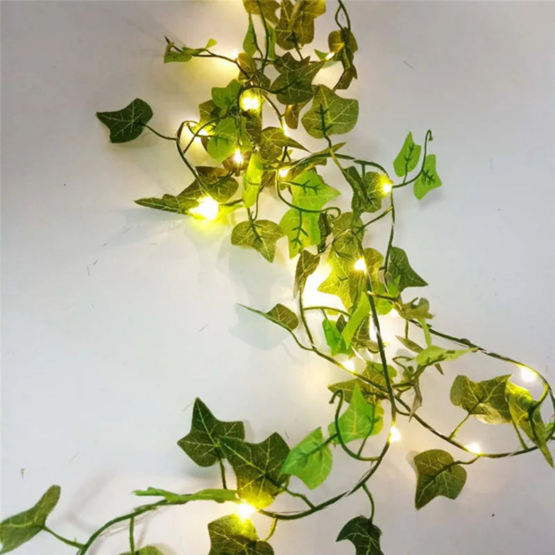 Leaf String Lights™ op zonne-energie 