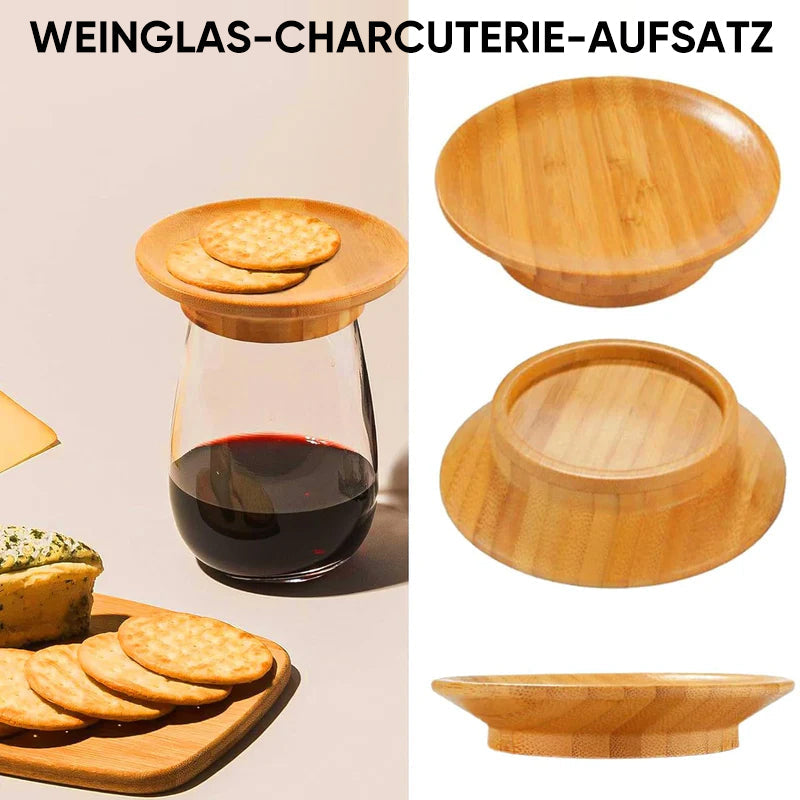 Perfect genieten - charcuterietopper in wijnglas | 2+2 GRATIS