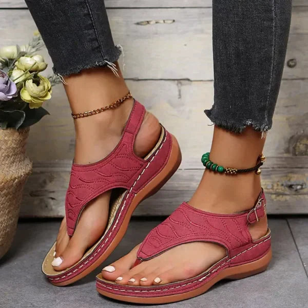 (50% KORTING) Martina™ - De beste modieuze leren sandalen voor de zomer [Laatste dagkorting] 