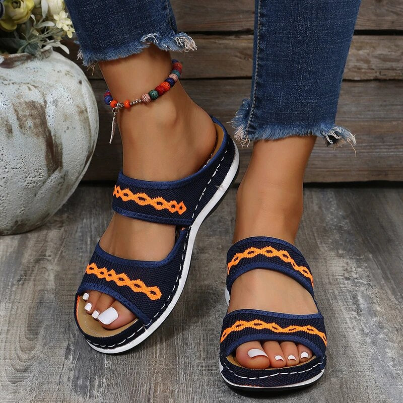 (50% KORTING) Mindy™ - Leren orthopedische sandalen met steunzool [Laatste dagkorting]