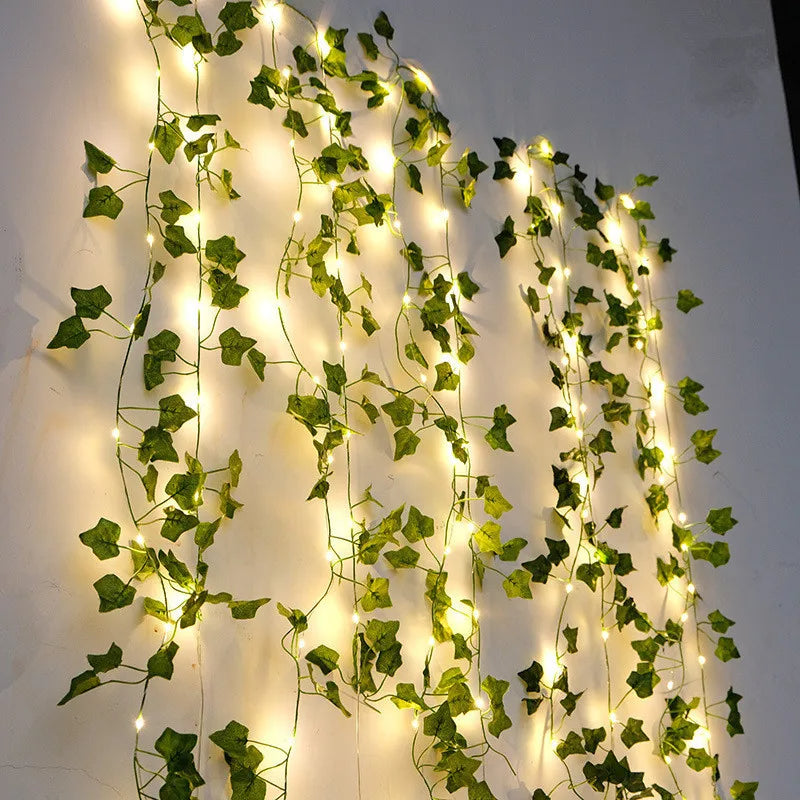 Leaf String Lights™ op zonne-energie 