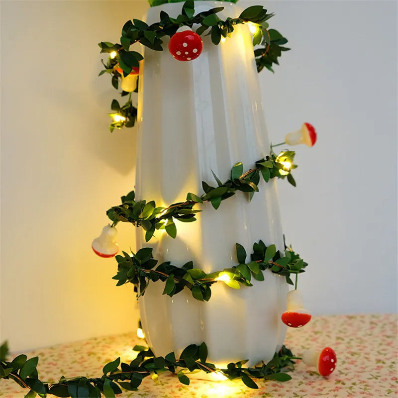 Leaf String Lights™ op zonne-energie 