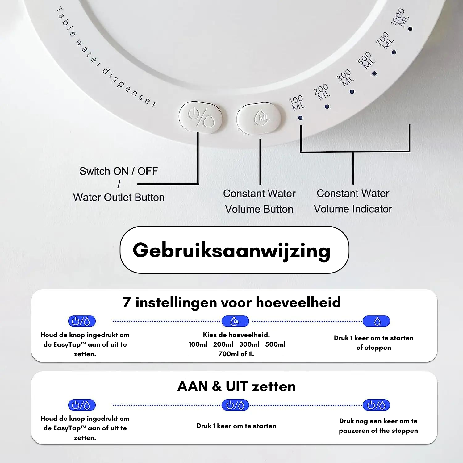 EasyTap™ | Leitungswasser vom Bett aus