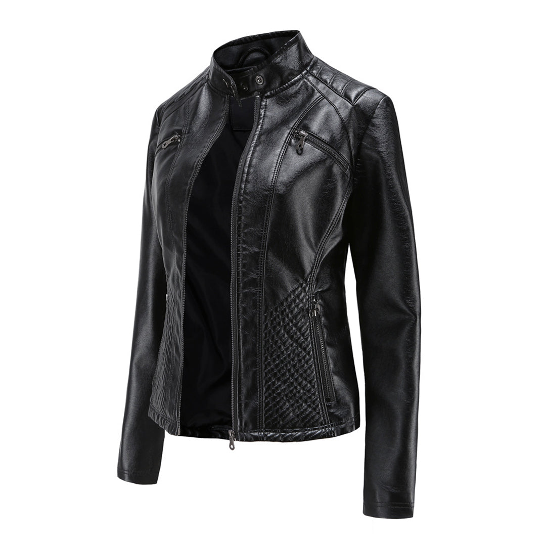 Adriana™ - Stylische Lederjacke