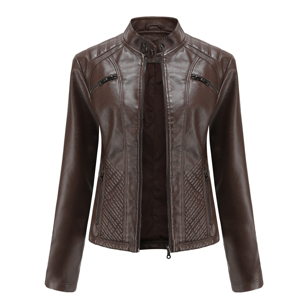 Adriana™ - Stylische Lederjacke