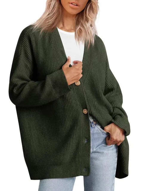 Ivy™ - Strickjacke aus Kaschmir mit V-Ausschnitt [Letzter Tag Rabatt]