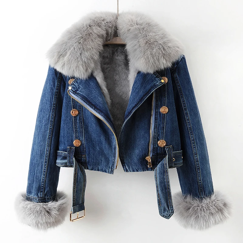 Belle™ - Ausgefallene Denim-Jacke