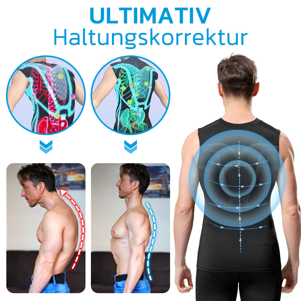 GFOUK™ MENIONIC Toermalijn PostuurCorrector Vest