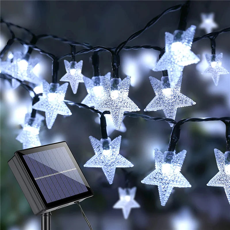 Solar Lights™ | IP 65 Wasserfeste solarbetriebene Lampenschnur