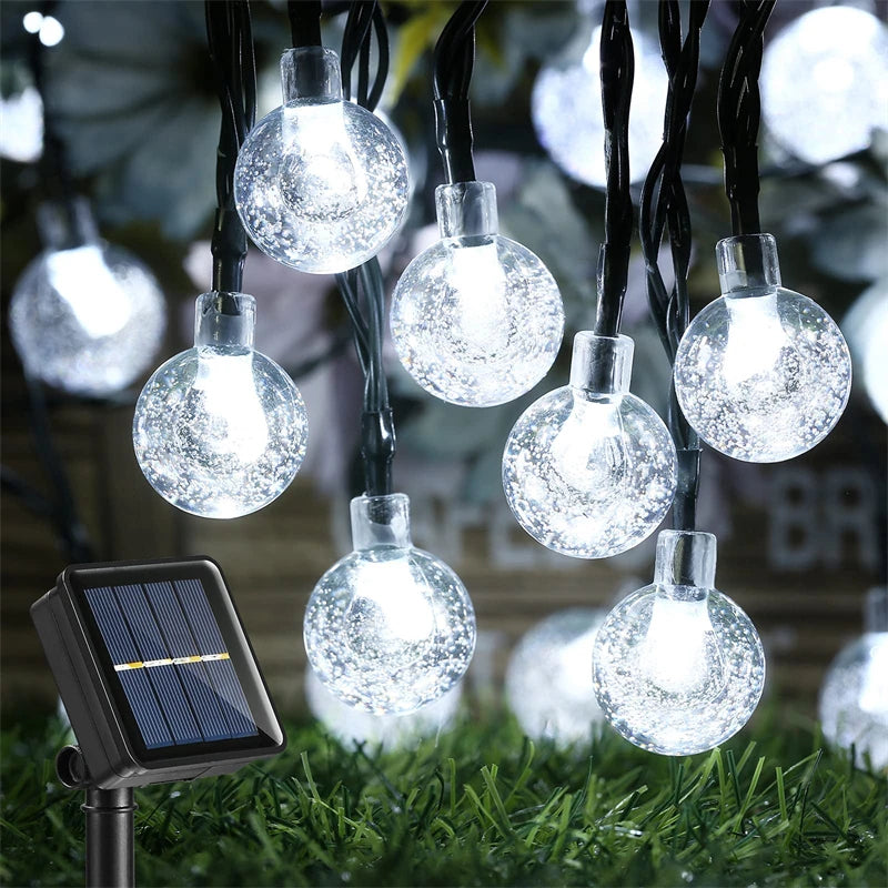 Solar Lights™ | IP 65 Wasserfeste solarbetriebene Lampenschnur