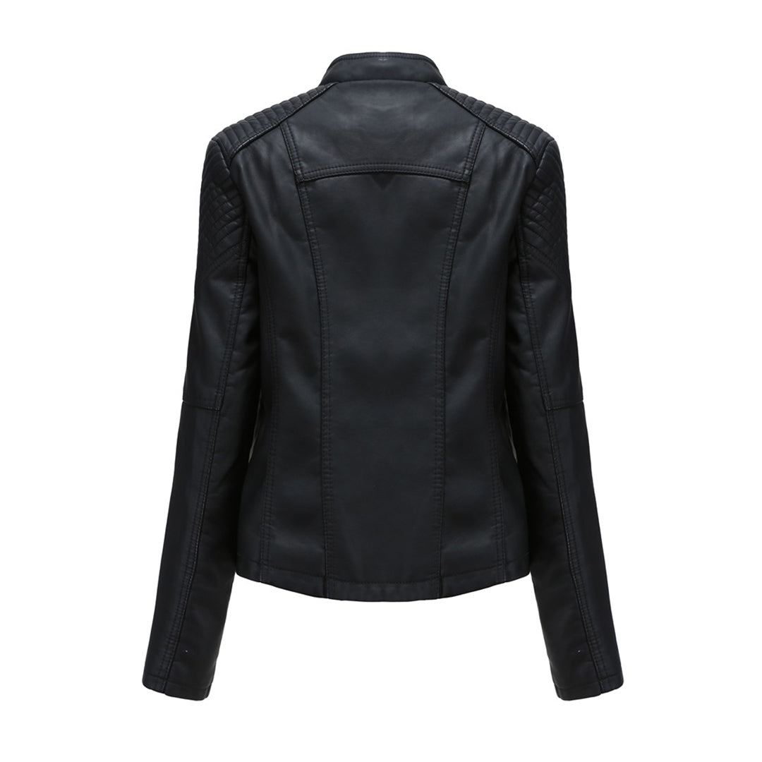 Marie™ - Stylische Lederjacke