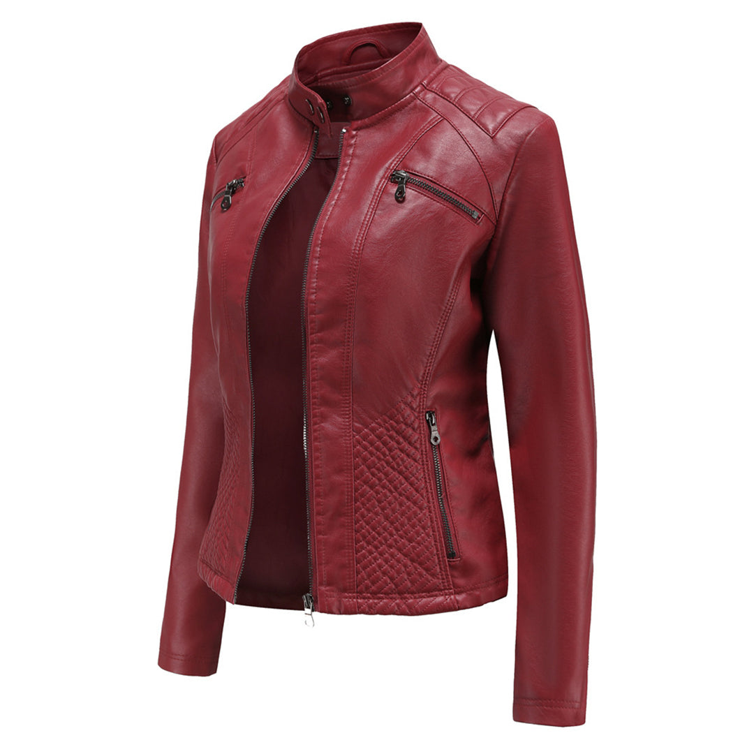 Adriana™ - Stylische Lederjacke