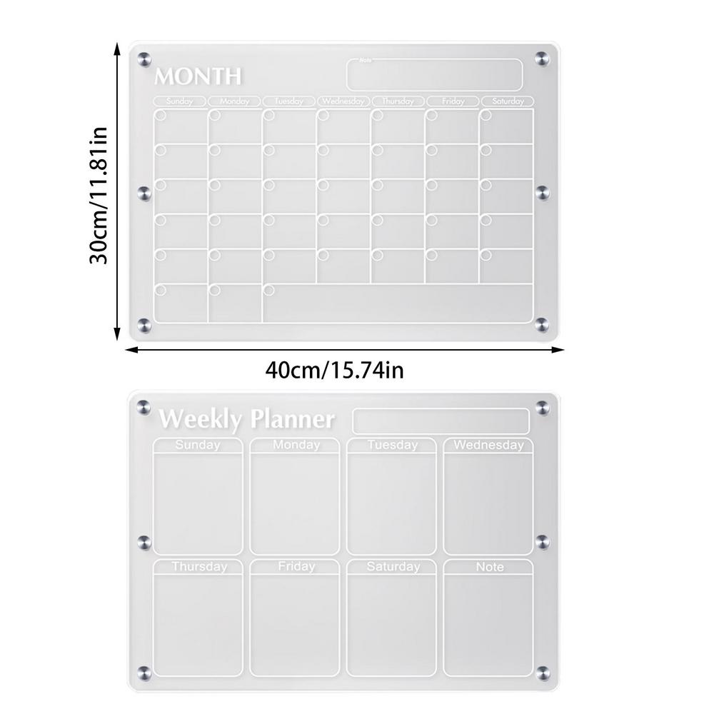 Magnetisch acryl droogbord™ 