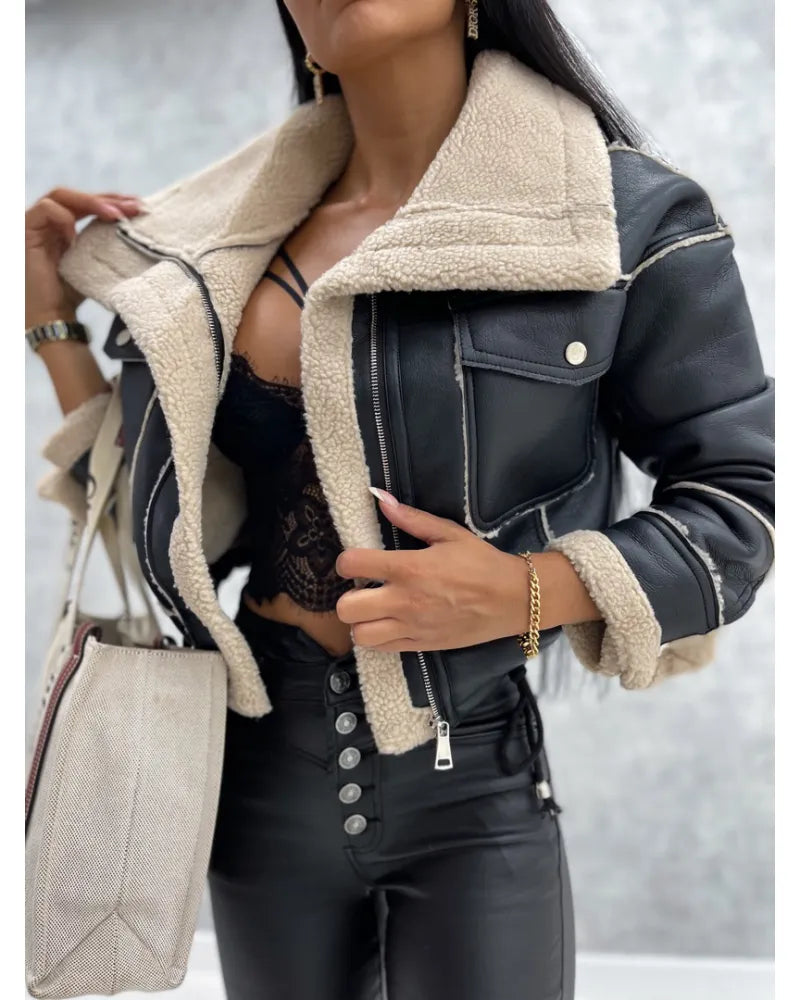 Sophie™ - Elegante Lederjacke