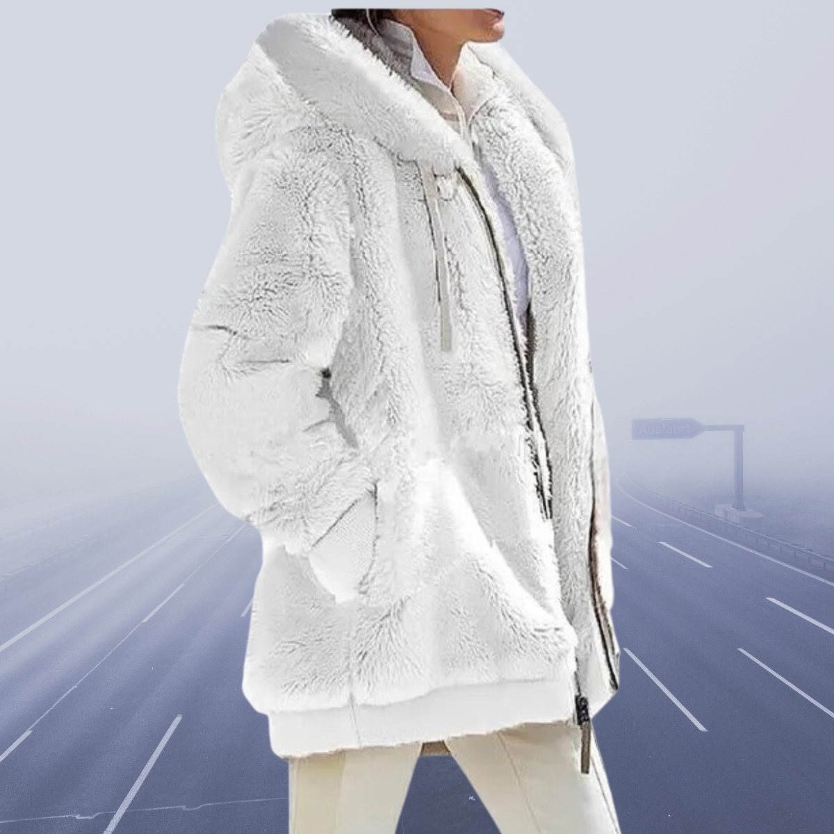 Alessandra™ - Neu Lässige Fleece-Kapuzenjacke 2023