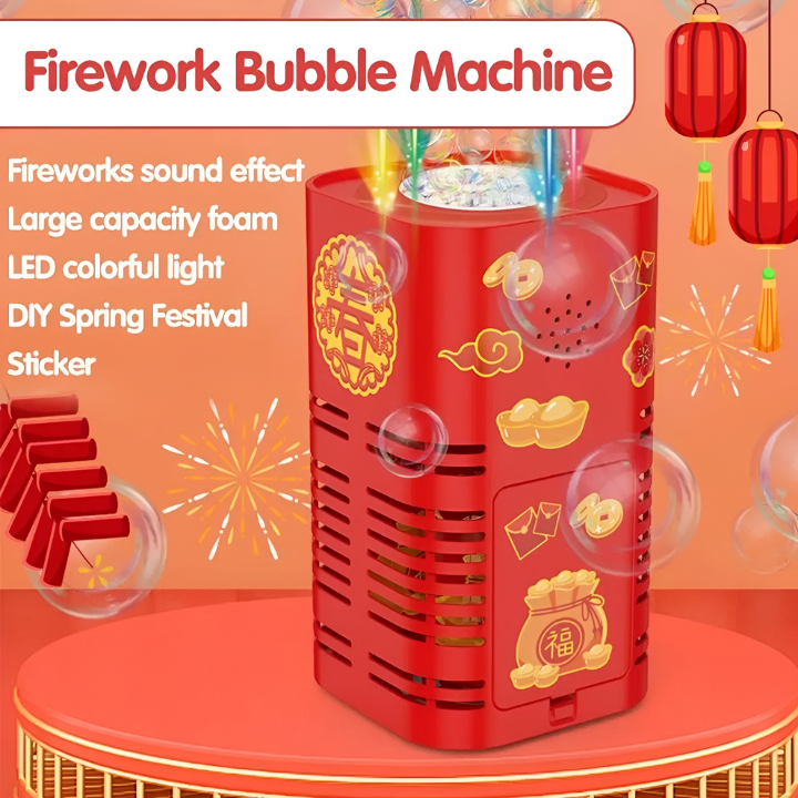 FireworkBubble™ De bubbelervaring zonder vonken!