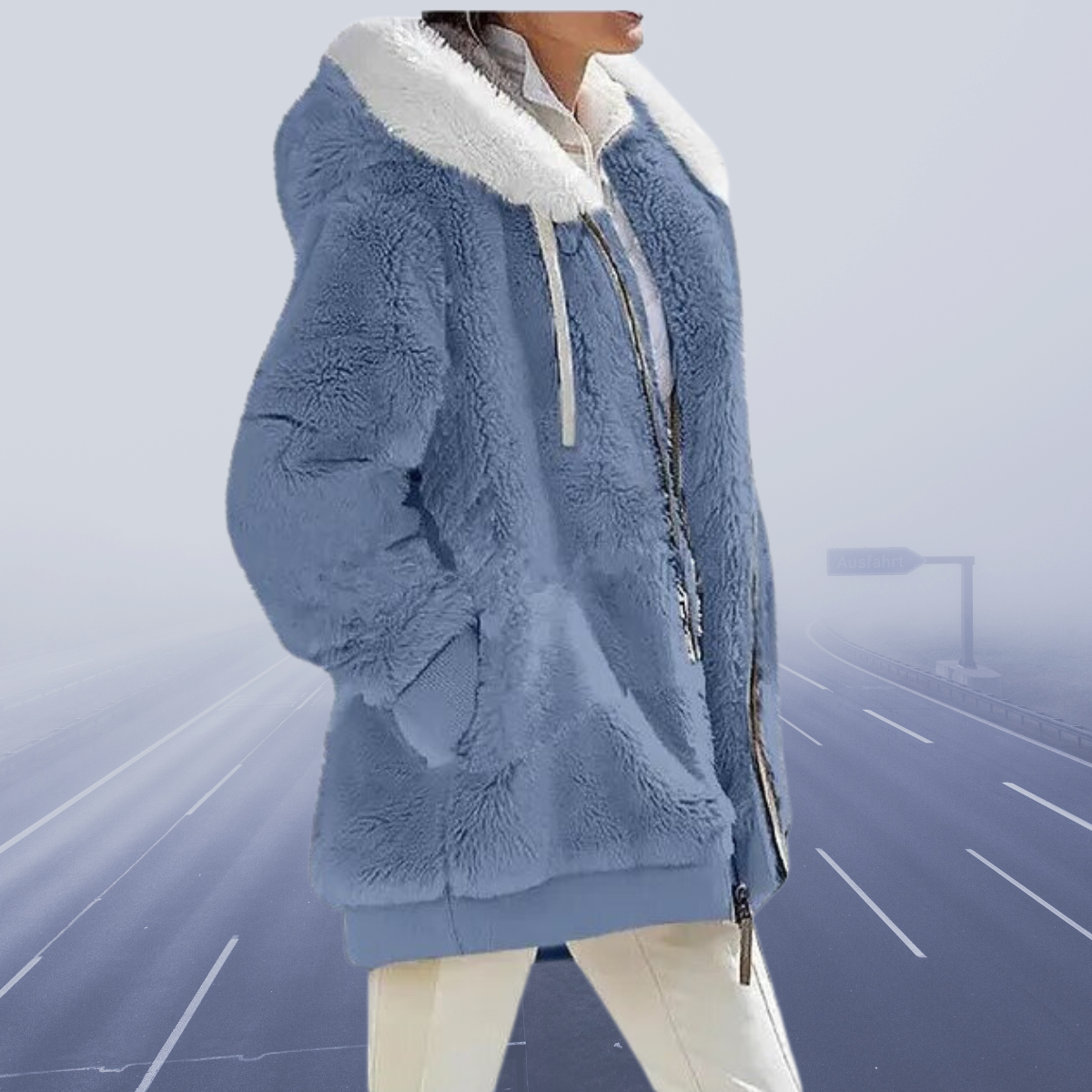 Alessandra™ - Neu Lässige Fleece-Kapuzenjacke 2023