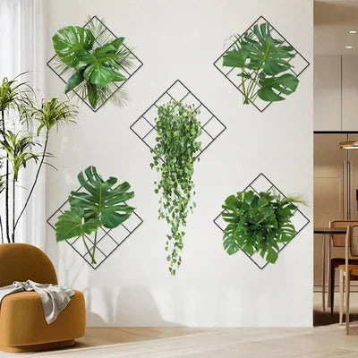 3D groene plant muursticker™ 