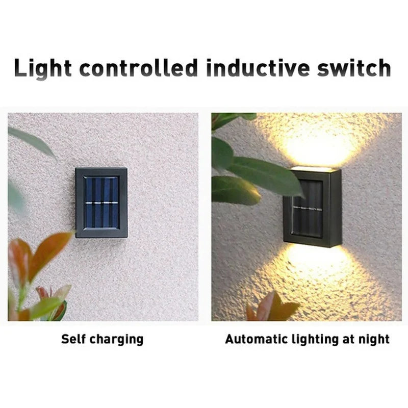 Wireless LED Solar Wall Lights Deluxe - Schaffen Sie die perfekte Atmosphäre in Ihrem Garten!