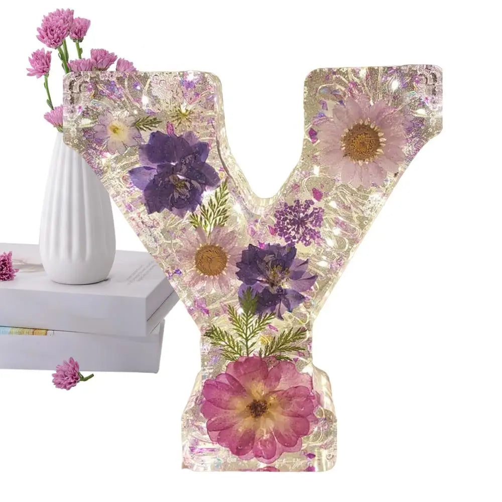 Handgefertigtes Blumen-Nachtlicht