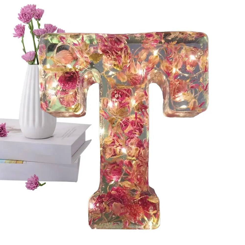 Handgefertigtes Blumen-Nachtlicht