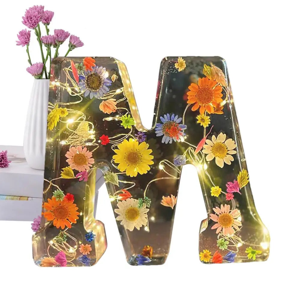 Handgefertigtes Blumen-Nachtlicht