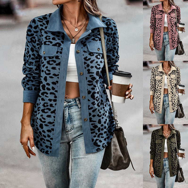 (50% Rabatt) Olivie™ - Dschungel Chic Leopard Jacke