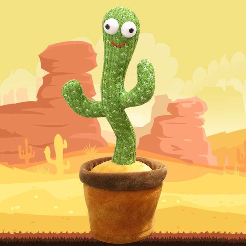 Mijnheer Cactus | Dansende en zingende cactus | Met opnamefunctie