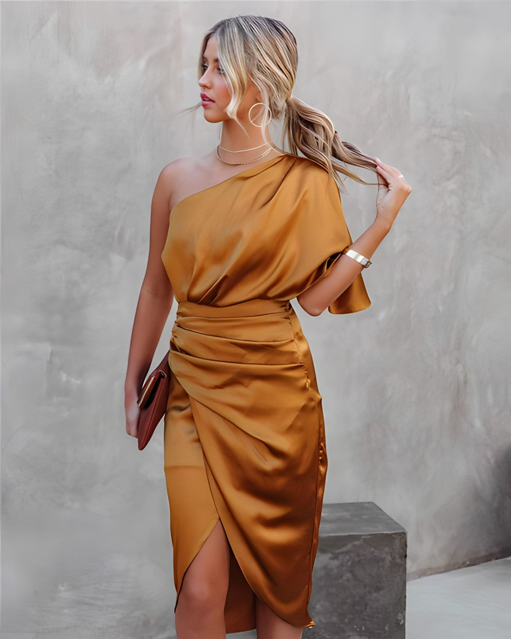 Allegra™ - Elegantes Partykleid aus Seide