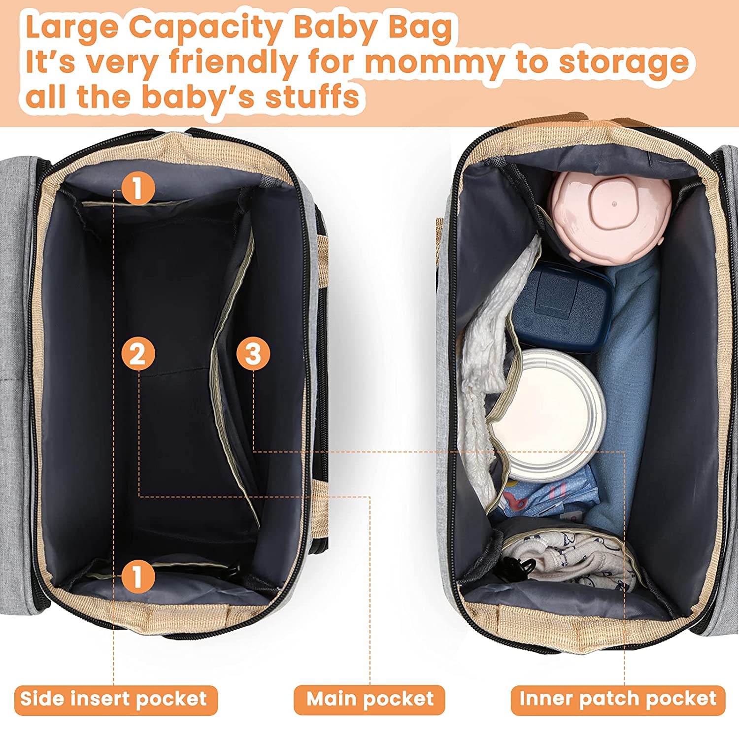 Baby Bag | Die ultimative LÖSUNG für alle Eltern, die viel unterwegs sind!