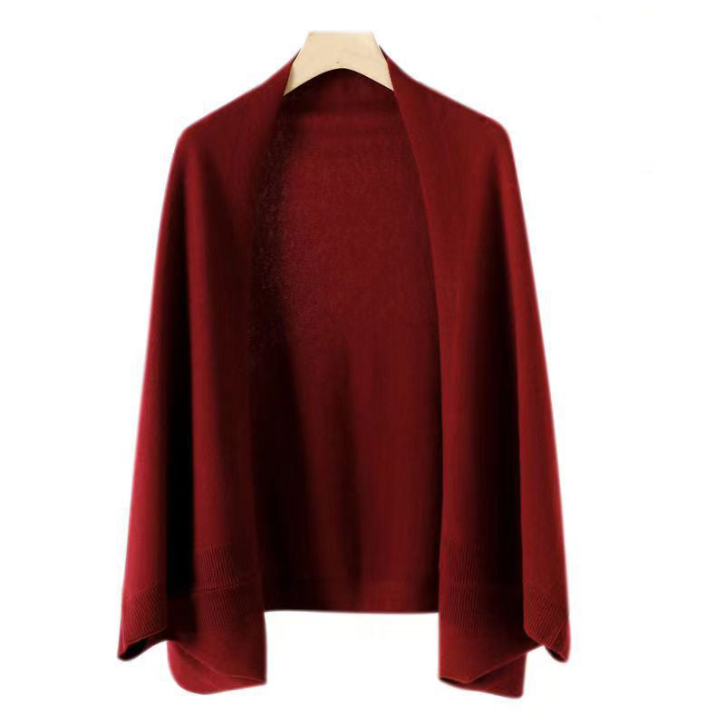 Annalyn™ - Faux Cashmere Warmer Doppelschal Schal Strickjacke