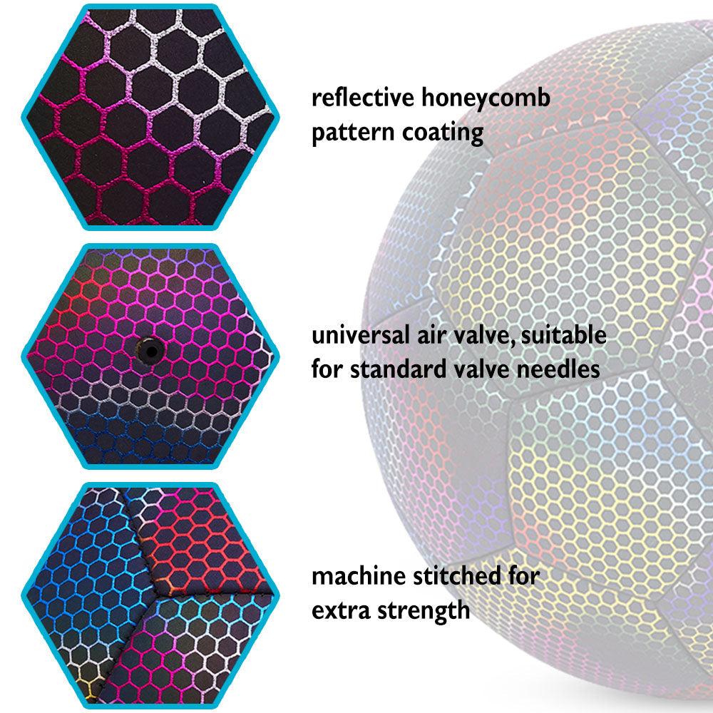 Luminex™ reflecterende voetbal | De coolste manier om te voetballen 