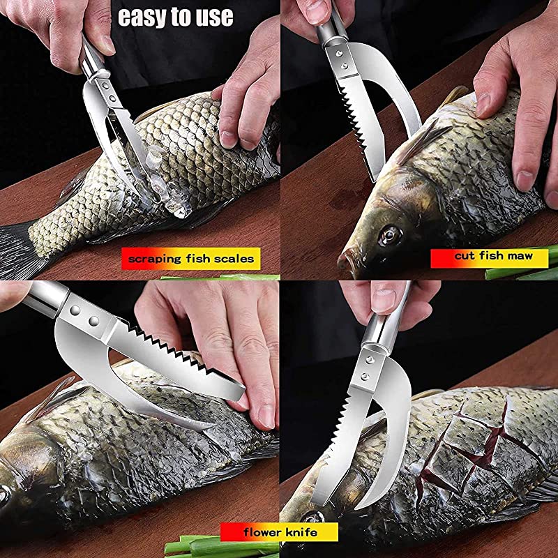 1+1 Gratis | FishPeeler™️ 3-in-1 visschubbenmes 