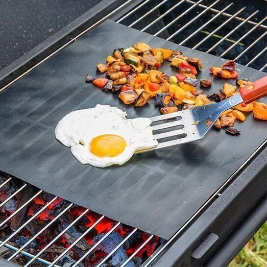 2+1 Gratis | GrillGuard™-grillmat met antiaanbaklaag 