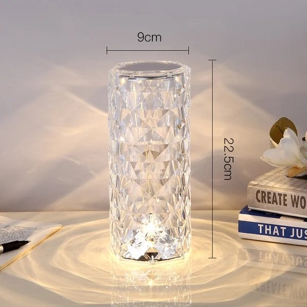 🎁 Zomer hete uitverkoop - 49% KORTING 🎁 Touching Control Rose Crystal Lamp