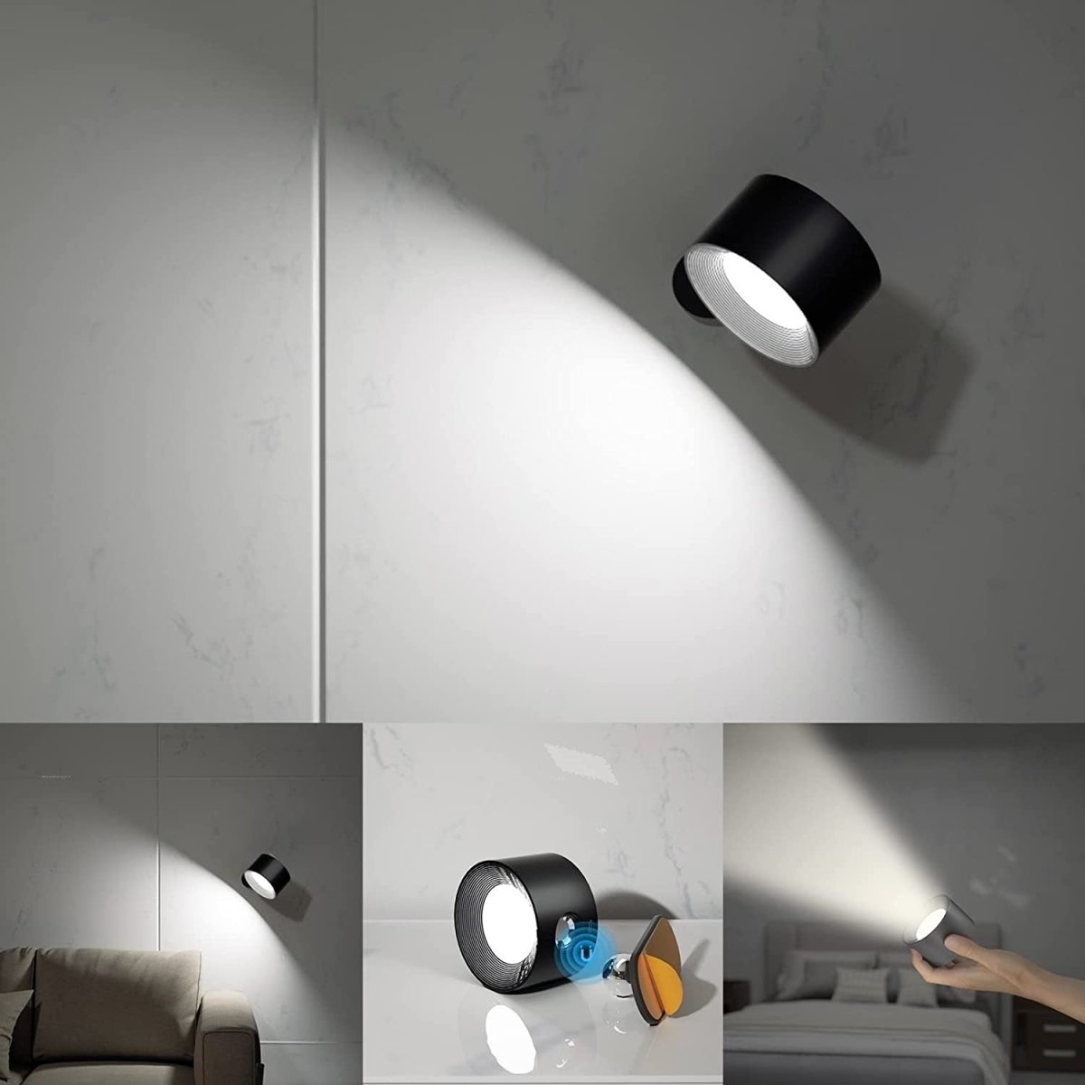 50% korting | GloWall™ Draadloze LED-wandlamp 