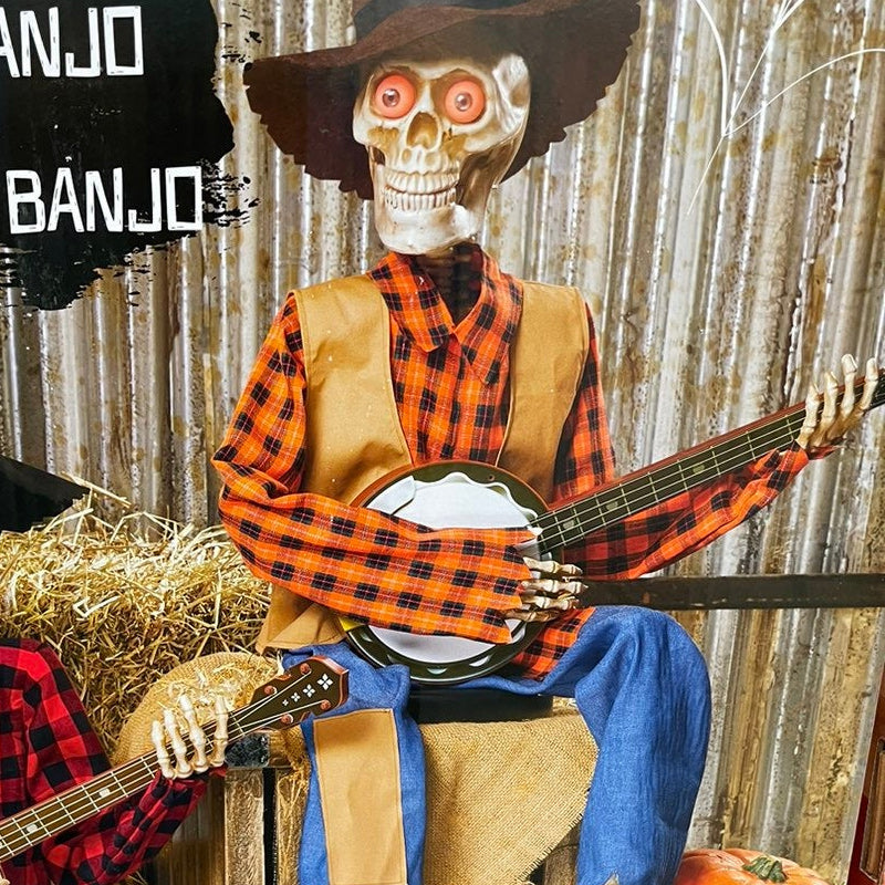 Banjo-skeletten | Aanbieding voor vroege Halloween. Alleen vandaag 50% korting