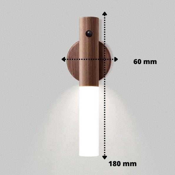 GlowN'Stick™ | Zelfklevende houten lamp met bewegingsmelder | ALLEEN VANDAAG 50% KORTING 