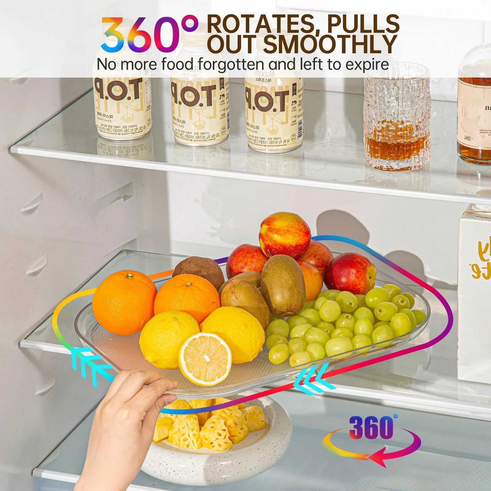 Lazy Susans Draaitafel Fridge Organizer™ 