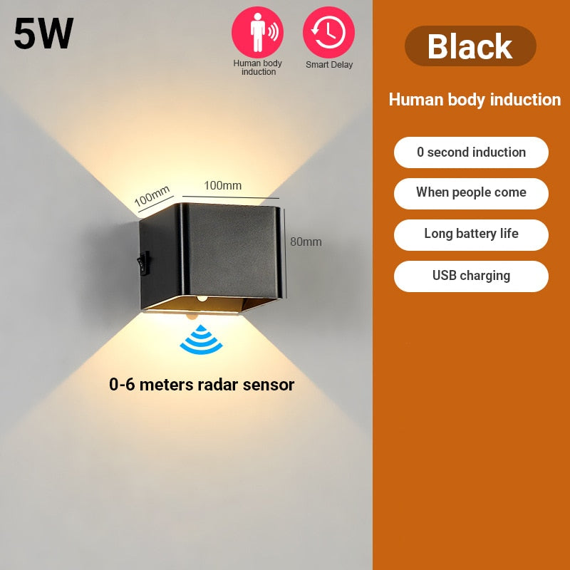 Light Cube™ - De draadloze en luxueuze wandlamp! 