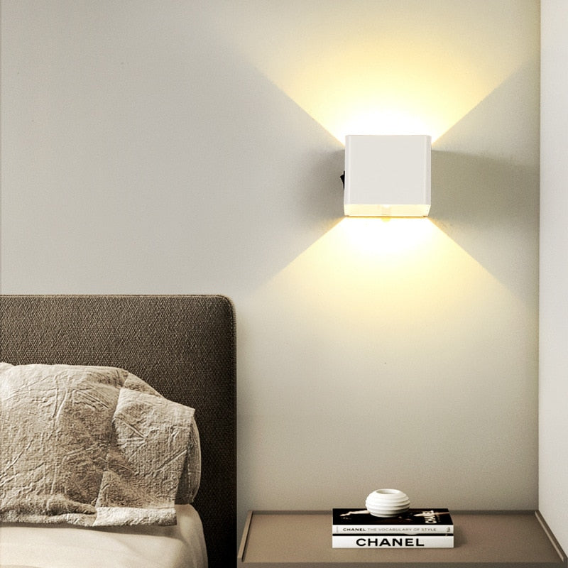 Light Cube™ - De draadloze en luxueuze wandlamp! 