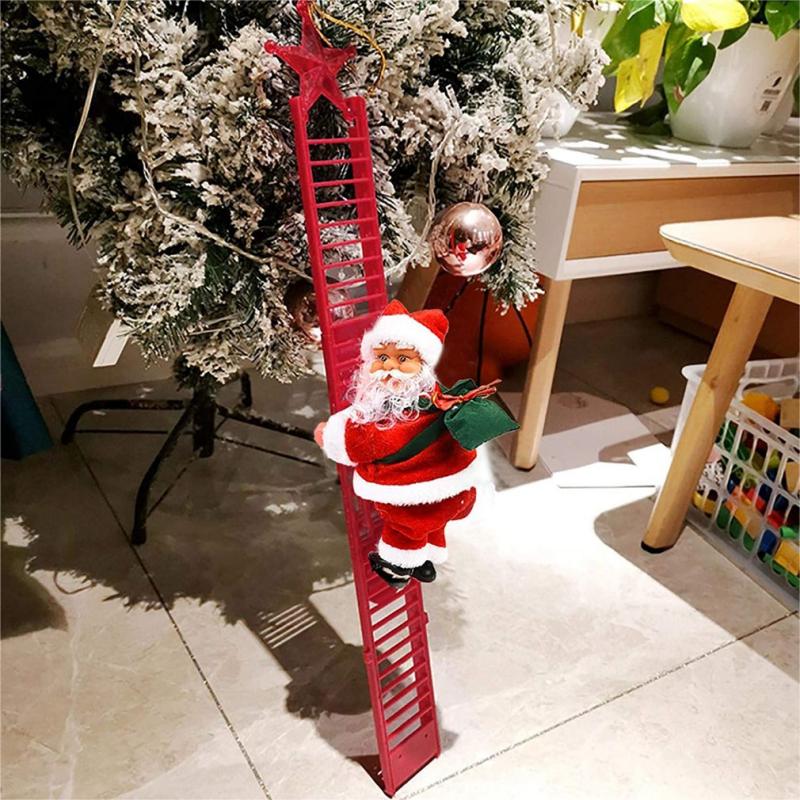 Ladder klimmen Kerstman | Pre-kerstaanbieding 50% korting 