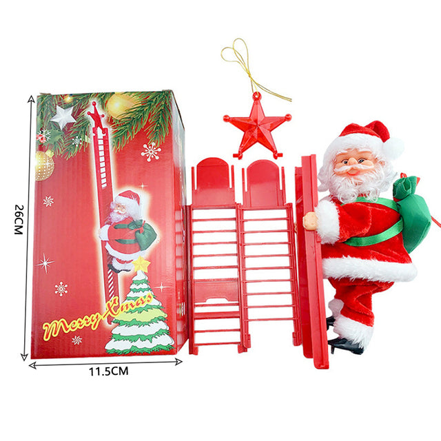 Ladder klimmen Kerstman | Pre-kerstaanbieding 50% korting 