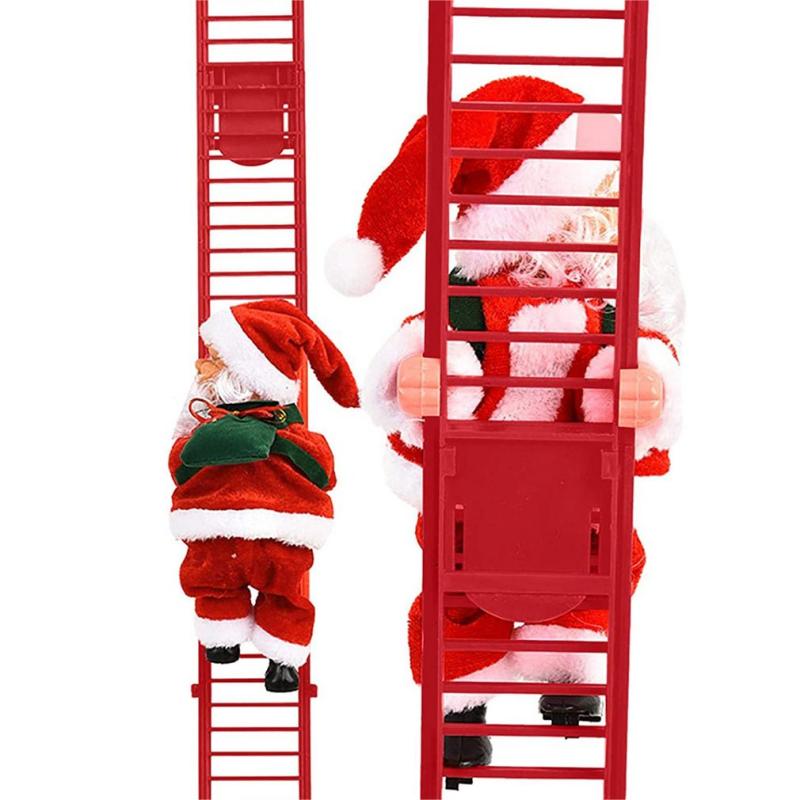 Ladder klimmen Kerstman | Pre-kerstaanbieding 50% korting 