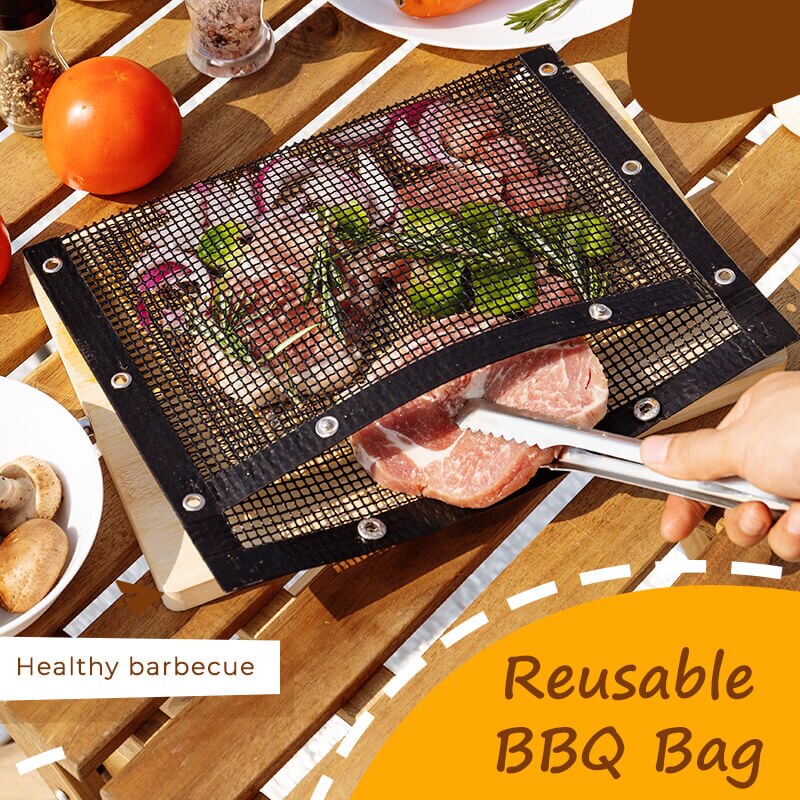 50% korting | BBQBag™ mesh-grilltas 