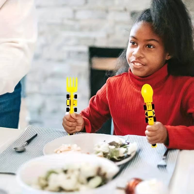 Constructief eetbord voor kinderen Stel™