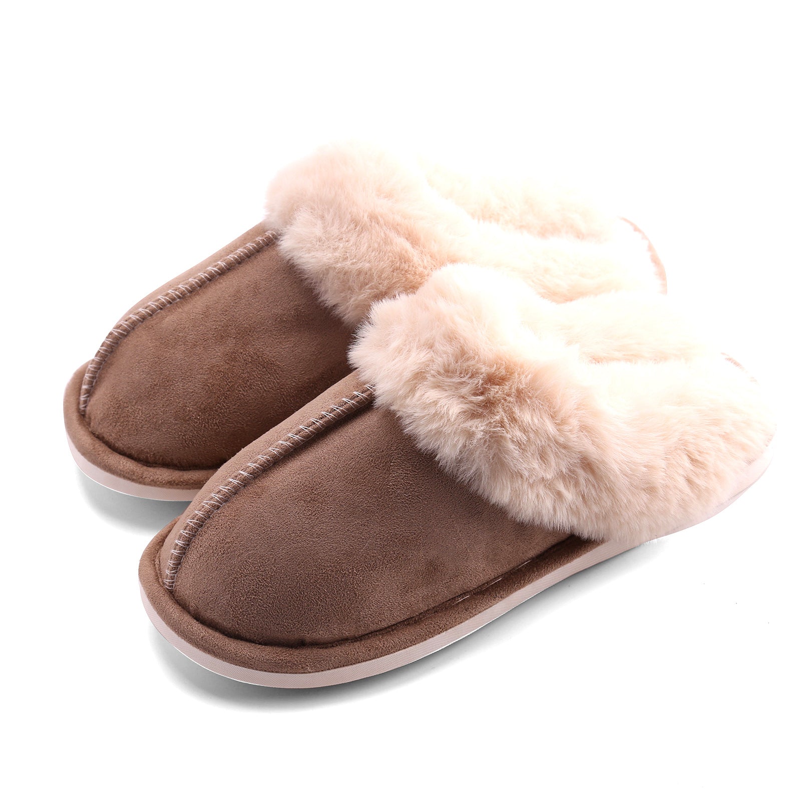 Dames bontpantoffels winter | SUPERAANBIEDING 50% KORTING