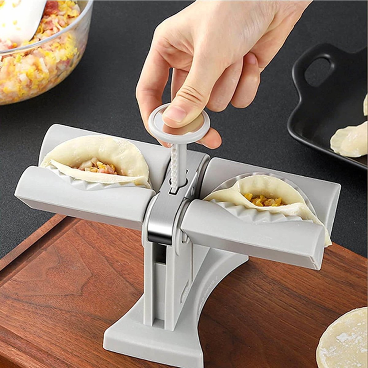 50% korting | DumplingMaker™️ Dumplingmachine met dubbele kop