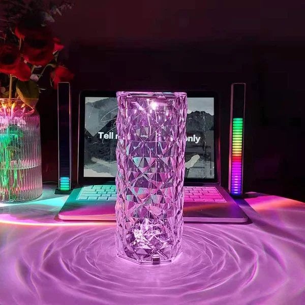 🎁 Zomer hete uitverkoop - 49% KORTING 🎁 Touching Control Rose Crystal Lamp